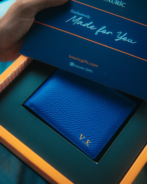 Men Wallet unique Blue color