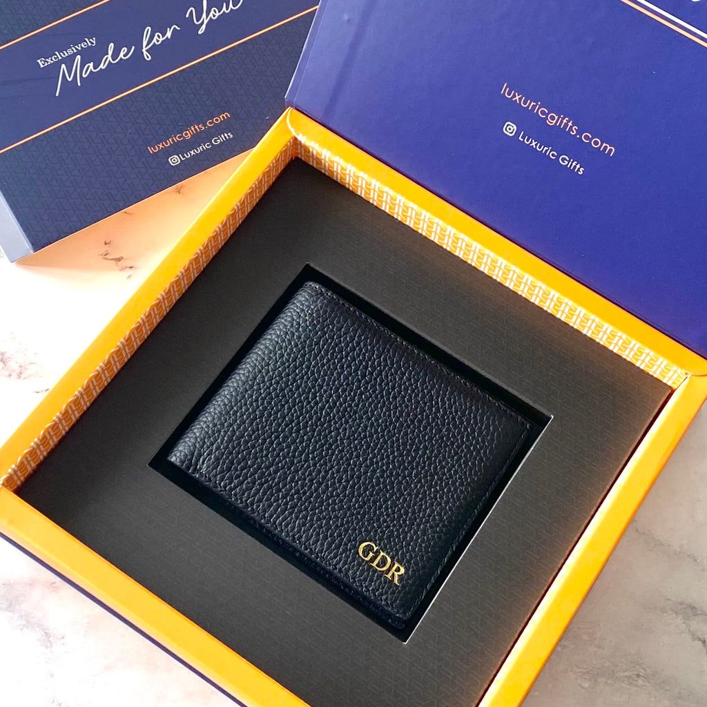 Men wallet personalized gift for him in dubai